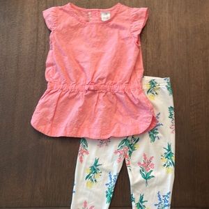 Carter’s 18m Set Floral Leggings